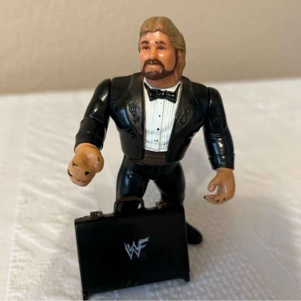 Vintage 1990 Titan Sports WWF Ted DiBiase Million Dollar Man Wrestling Figure